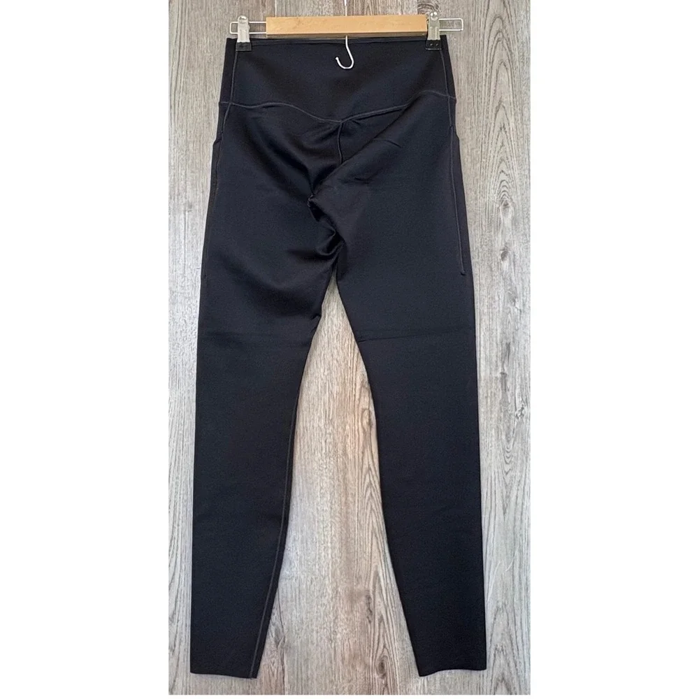 Nike Go Dri-FIT Firm Support High Waisted Leggings Womens Medium Black DQ5636